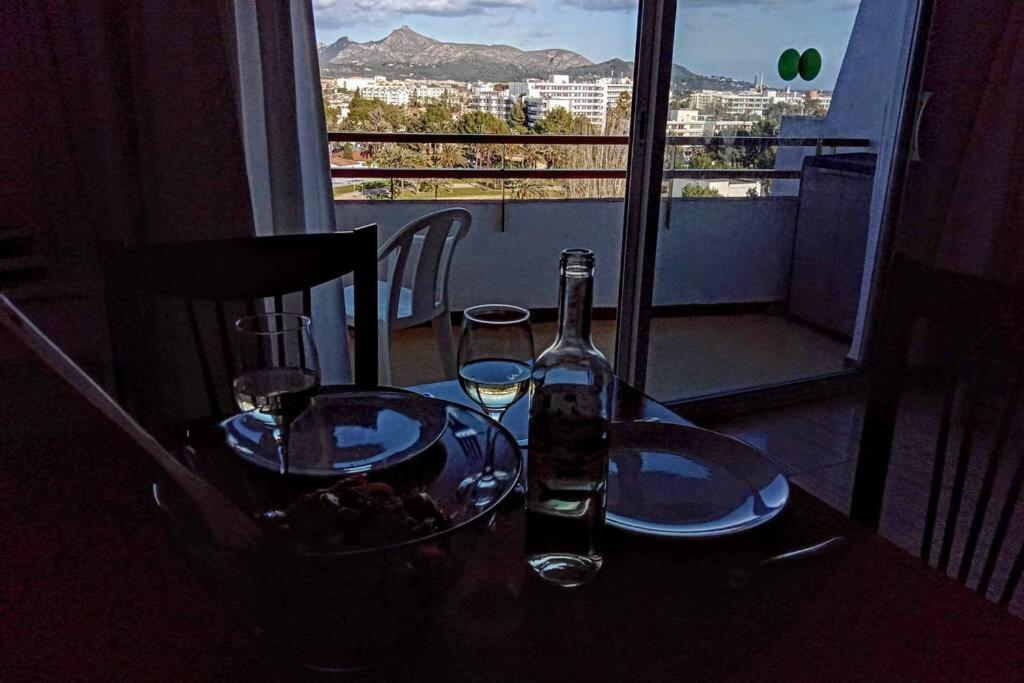 The Best Views In Alcudia - 7Th Floor Studio Bagian luar foto