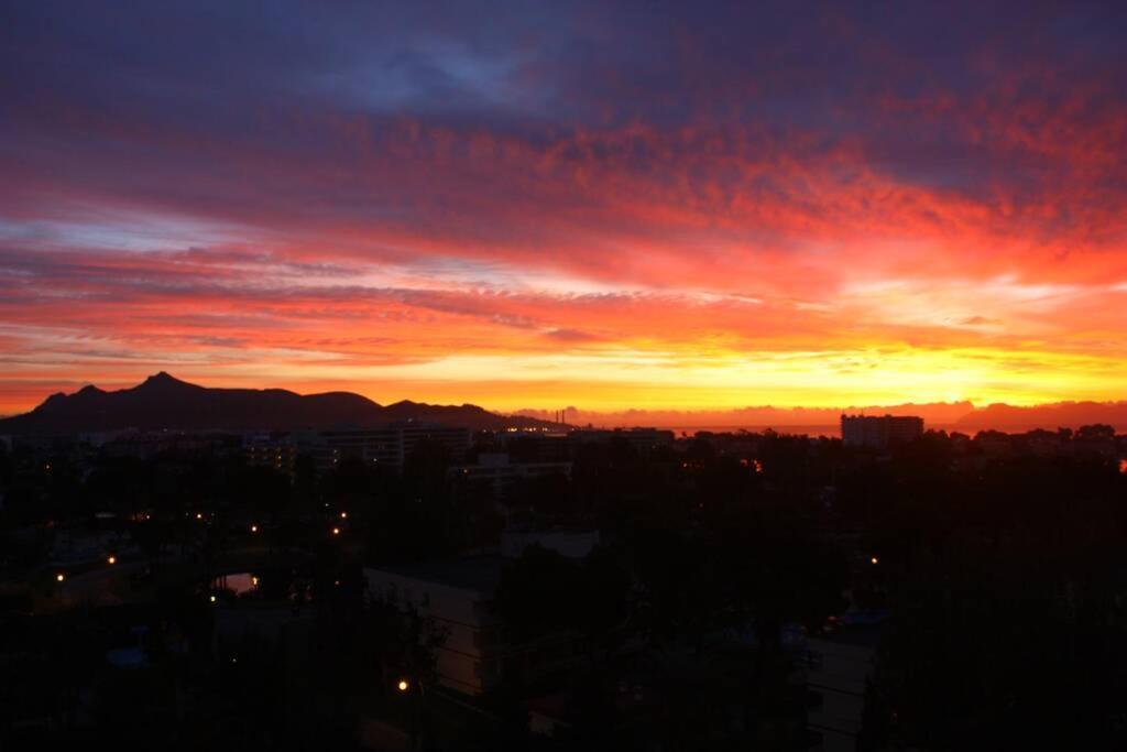 The Best Views In Alcudia - 7Th Floor Studio Bagian luar foto